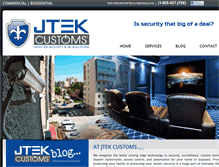 Tablet Screenshot of jtekcustoms.com